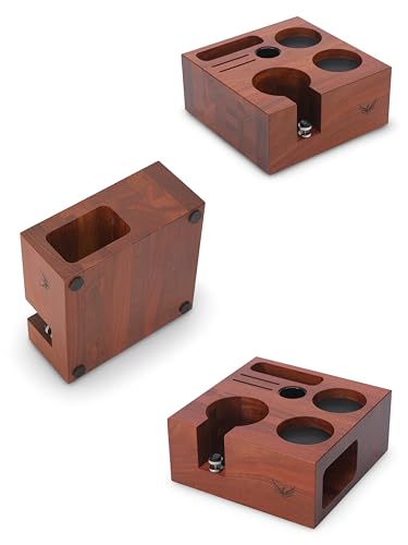54mm Espresso Tamping Station For Breville Rosewood