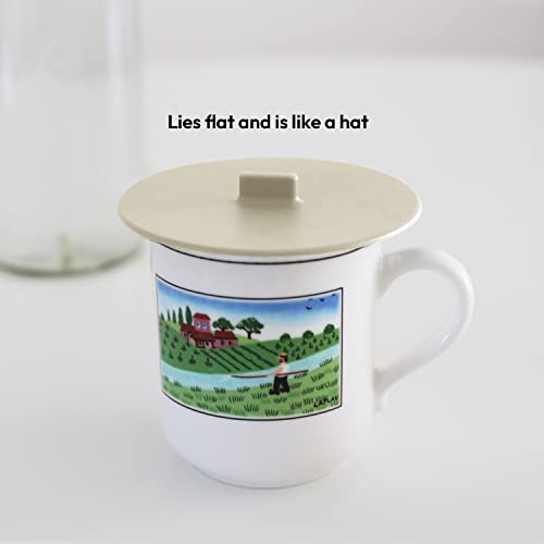 Silicone Cup Covers for Drinks (2 Count)