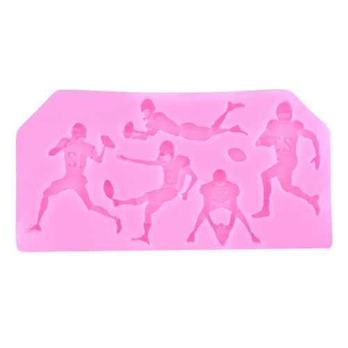 Football Fondant Mold Sports Theme Silicone Molds Set Of 3