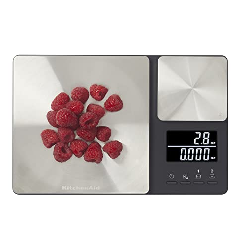 KQ909 Dual Platform Digital Kitchen and Food Scale