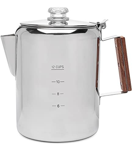 Bozeman Percolator Coffee Pot (12 Count)