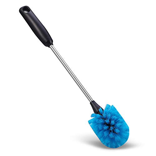 Stainless Steel Bottle Brush with Replaceable Head (2 Count)