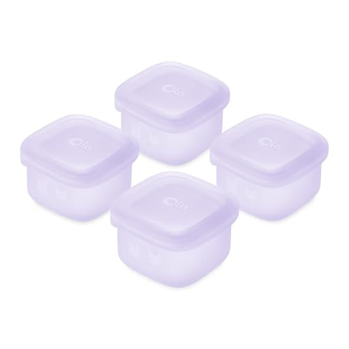 Silicone Baby Food Storage Containers 4pk (4 Count)