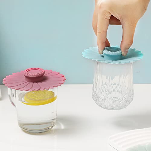 Sunflower Silicone Cup Covers (3 Count)