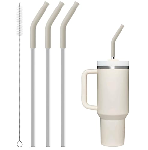 Straight Metal Straws for Stanley 40oz (3 Count)
