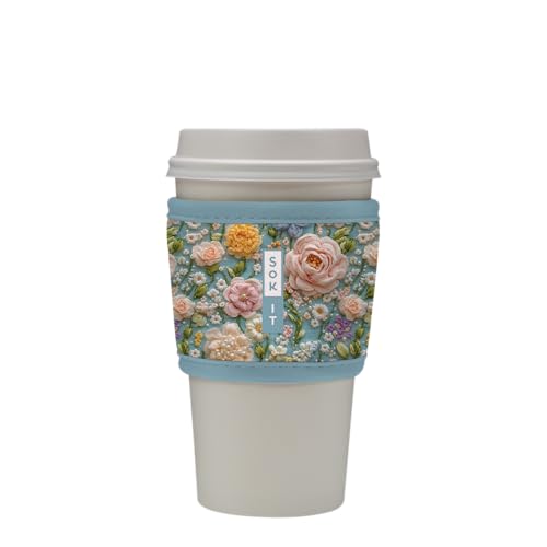 HotSok Coffee & Tea Reusable Insulated Neoprene Cup Sleeve