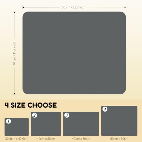Coffee Mat Dark Gray
