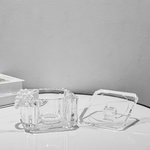 Crystal Candy Dish with Lid Hand