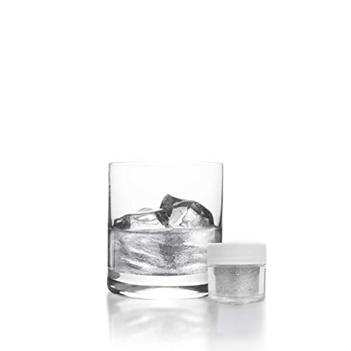 White BREW GLITTER Edible Glitter For Drinks