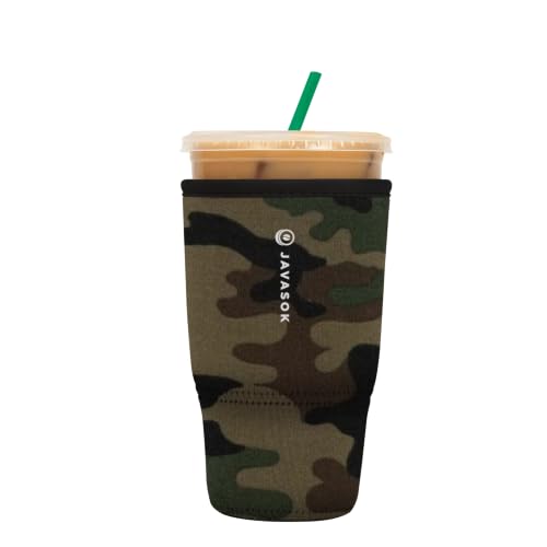 JavaSok Iced Coffee & Cold Soda Insulated Neoprene Cup Sleeve