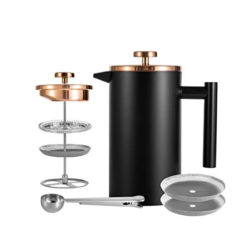 Small French Press Coffee Maker 600ml