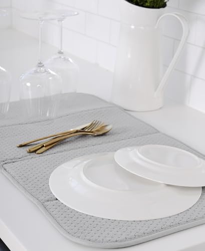 Premium Reversible Dish Drying Mat for Kitchen