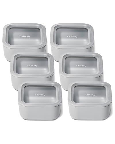 6 Piece Glass Food Storage Container Set (6 Count)