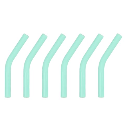 6Pcs Silicone Straw Tips (6 Count)