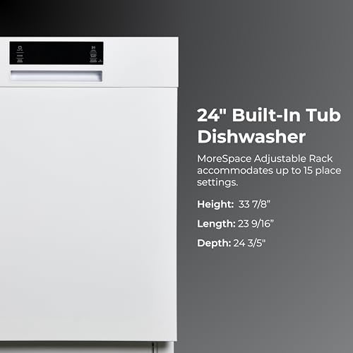 24" Built In Dishwasher