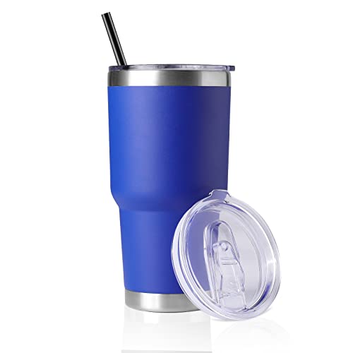 30 oz Tumbler with Lid and Straw