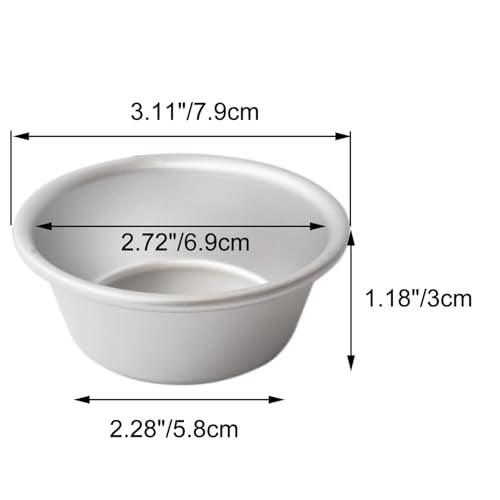 Aluminum Alloy Egg Tart Pan (10 Ounce)