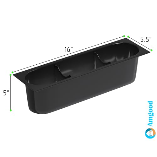 16 in. x 5.5 in. Plastic Ice Bin Bottle Holder Insert