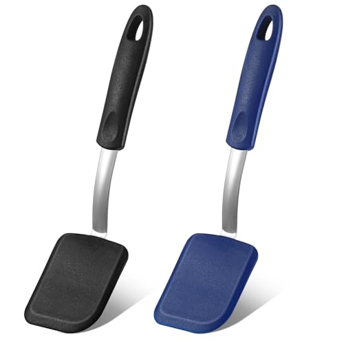 2 Pcs Mini Silicone Cookie Brownie Spatula (2 Count)
