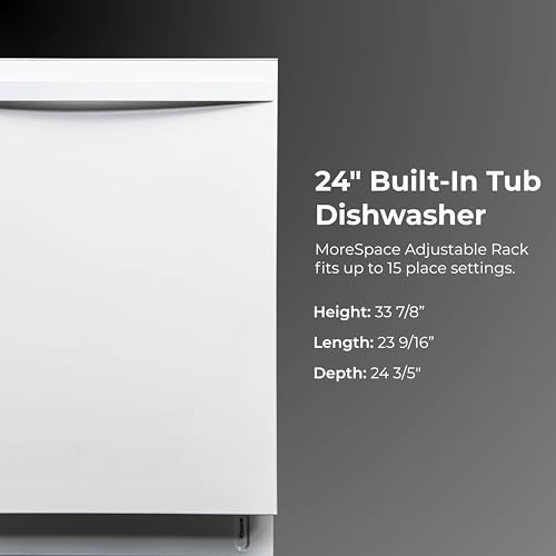 24" Built In Dishwasher