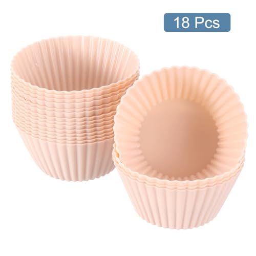18Pcs Silicone Cupcake Liners