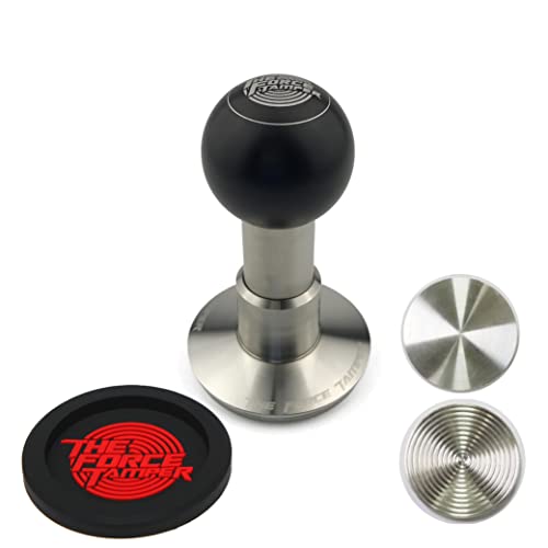The Force Tamper Automatic Impact Coffee Tamper Adjustable Const Pressure and Autoleveling Extend Set New