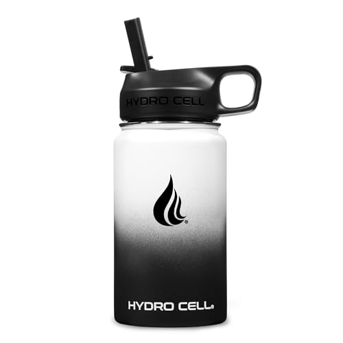 Stainless Steel Insulated Water Bottle with Straw