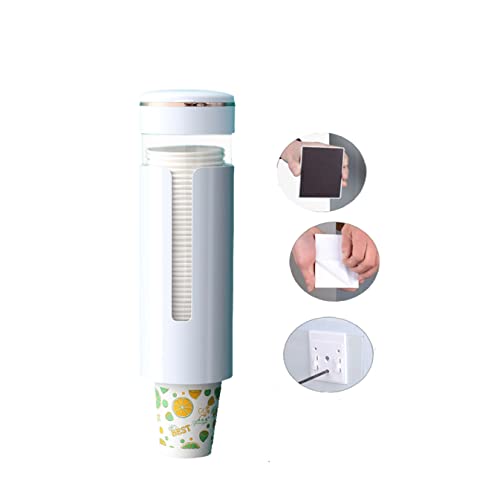Coffee Machine or Water Dispenser Wall Mounted Disposable Cup Dispenser