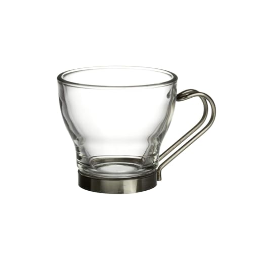 Oslo Espresso Glass Cups 4 Set 3.75 Oz (4 Count)