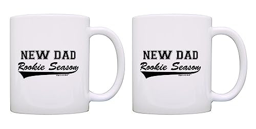 New Dad Rookie Season 11oz Coffee Mug (2 Count)