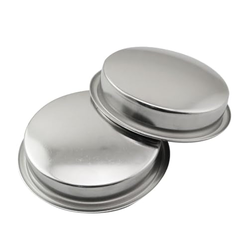Backwash Tray 58x15mm Stainless Steel Backwash Blind Basket Coffee Machine Powder Bowl Stainless Steel Back Flush Filter Basket For Espresso Machine Cleaning Tray