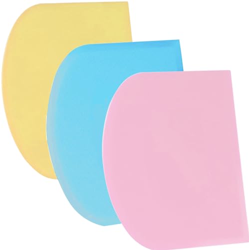 Dough Scraper Bench Scraper (3 Count)