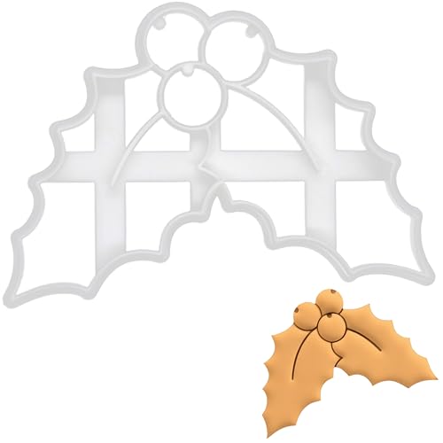 Christmas Holly Cookie Cutter