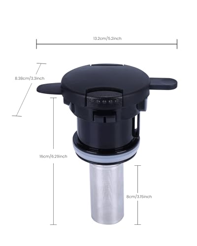 Stainless Steel Thermal Coffee Carafe Lid With Tea Infuser