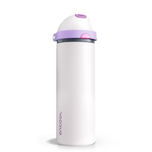 Insulated Water Bottle with Straw