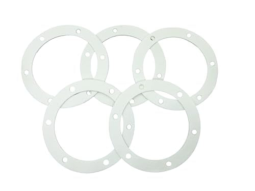 6" Pellet Stove White Blower Gasket Seal for 100s 2100J MAR60487 5 Pack (5 Count)