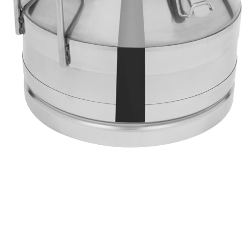 Stainless Steel Milk Bucket With Sealing Lid and Carry Handle