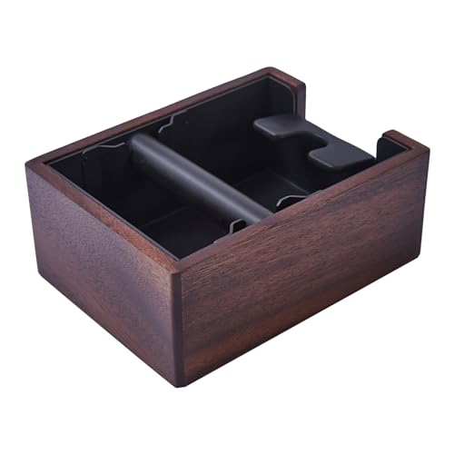 Wooden Espresso Knockout Box