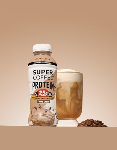 Protein+ Caffe Latte Protein Coffee 25g Protein 11oz 18Pk (300 Fl Oz)
