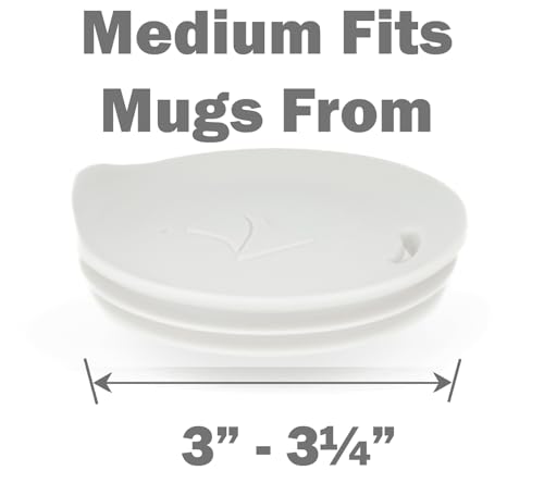 Reusable Silicone Lid for Coffee Cups and Mugs