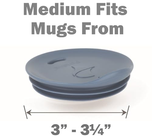 Reusable Silicone Lid for Coffee Cups and Mugs