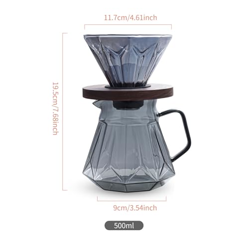 Pour Over Coffee Maker Set
