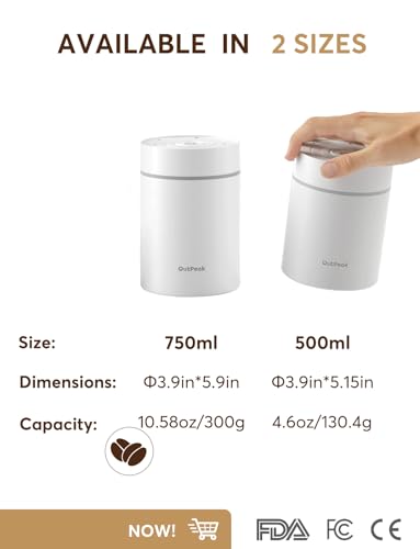 Neo 2026 Auto Vacuum Coffee Canister