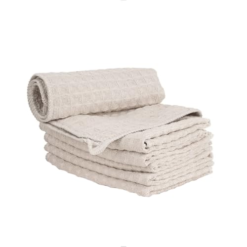 6 Pack Microfiber Espresso Barista Cleaning Towels (6 Count)