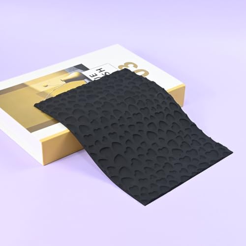 Silicone Lace Cake Mold Heart Pattern Flexible Sugar Craft Decorating Tool for Baking