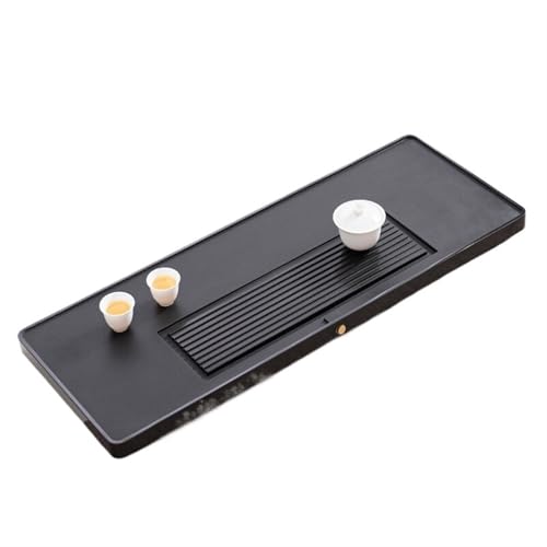 Tea Set Natural Whole Ebonite Tea Tray Home Size Model Stone Simple Office Dry Brew Kung Fu Chinese Tea Table Chinese Tea Set