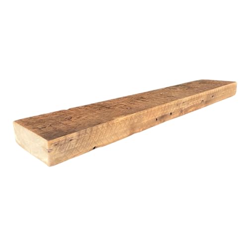 Reclaimed Wood Floating Wall Shelf (3 Count)