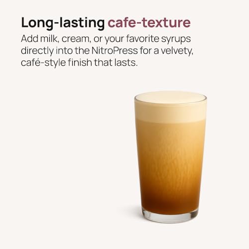 NitroPress DS Electric Nitro Cold Brew Coffee & Cocktail Maker Machine