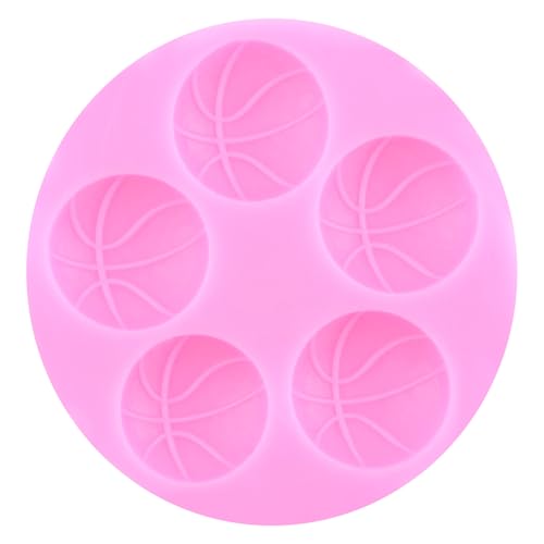 Basketball Silicone Molds Sports Theme Fondant Mold Set Of 3