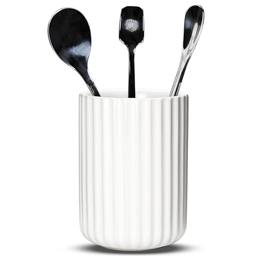 Ceramic Spoon Holder for Coffee Bar